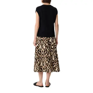 Women's Sleeveless Cardigan with Decorative Metal Buttons COMMA image-5