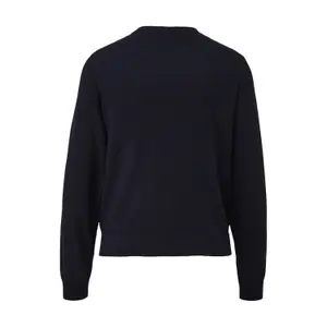 Women's Mixed Viscose Knitted Sweater with Cable Pattern COMMA image-1