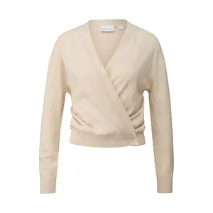 Women's Cotton Blend Wrap Cardigan COMMA image-0