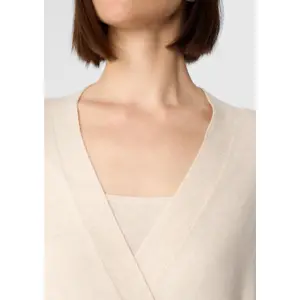 Women's Cotton Blend Wrap Cardigan COMMA image-3