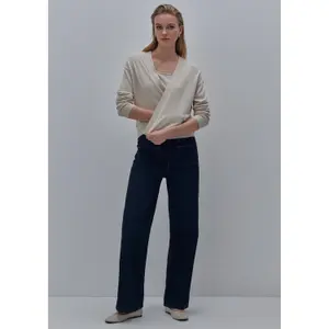 Women's Cotton Blend Wrap Cardigan COMMA image-6