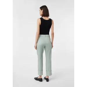 Women’s Relaxed Fit Cotton Trousers COMMA image-4