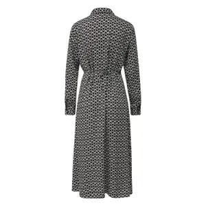 Long Graphic Print Shirt Dress Women COMMA image-1