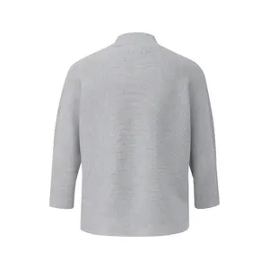 3/4 Sleeve Batwing Knitted High Neck Jumper Women COMMA image-1