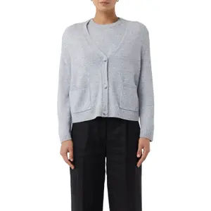 Women's Patch Pocket Cardigan COMMA image-2