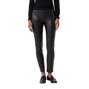 Women's leather leggings COMMA image-2