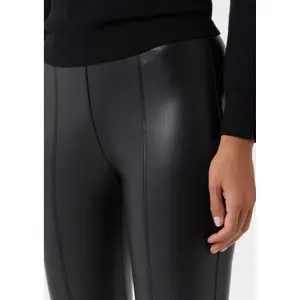 Women's leather leggings COMMA image-3