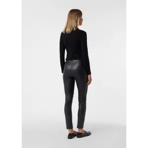 Women's leather leggings COMMA image-4