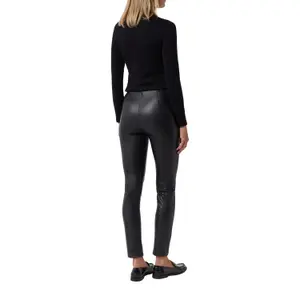 Women's leather leggings COMMA image-5