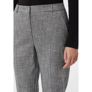 Women's suit Trousers COMMA Melierte image-3