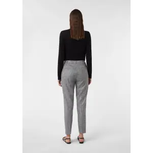 Women's suit Trousers COMMA Melierte image-4