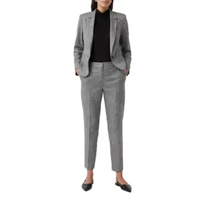 Women's suit Trousers COMMA Melierte image-6