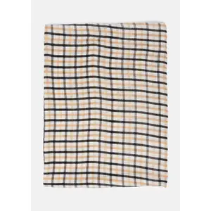 Fringed Patterned Scarf for Women COMMA image-2