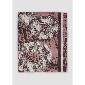 Printed Fine Twill Scarf Women COMMA image-3