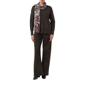 Printed Fine Twill Scarf Women COMMA image-5