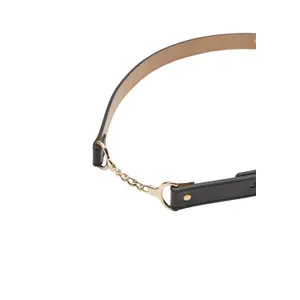 Leather Belt with Chain Detail Women COMMA image-6