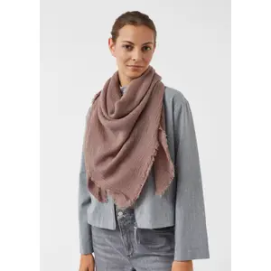 Fringed Wool Blend Scarf Women's COMMA image-3
