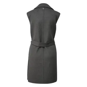 Women’s Sleeveless Coat with Notched Lapel COMMA image-1