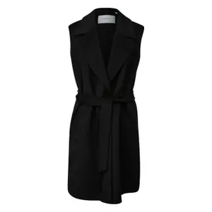 Women’s Sleeveless Coat with Notched Lapel COMMA image-0