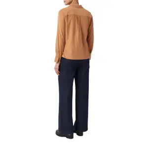 Fine Corduroy Long Sleeve Shirt Women COMMA image-5