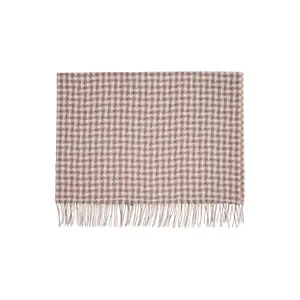 Fringed Scarf with Color Interlacing for Women COMMA image-5