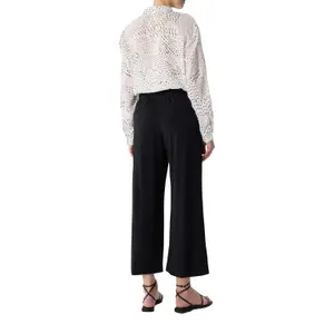 Women's Long Sleeve Printed All-Over Ramie Blouse COMMA image-5
