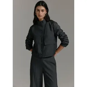 Casual High Collar Jacket Women's COMMA image-2