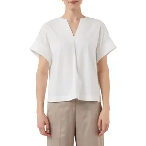 Casual Cut Blouse with Tunic Collar for Women COMMA image-2