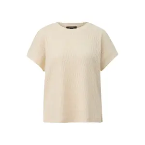 Structured Casual Fit Women's T-shirt COMMA image-0