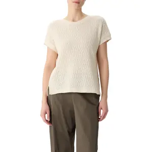 Structured Casual Fit Women's T-shirt COMMA image-2