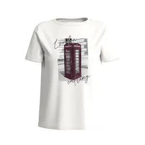 Women's Artistic Pattern T-Shirt COMMA image-0