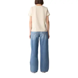 Women's Artistic Pattern T-Shirt COMMA image-5