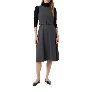 Sleeveless Business Dress with Removable Belt Women COMMA image-6