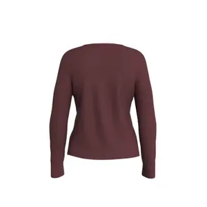 Women's Long Sleeve V-Neck Jersey T-Shirt COMMA image-1