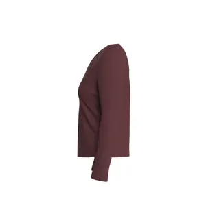 Women's Long Sleeve V-Neck Jersey T-Shirt COMMA image-6