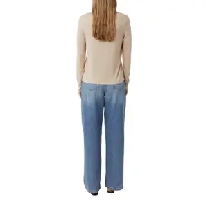 Women's Long Sleeve V-Neck Jersey T-Shirt COMMA image-5