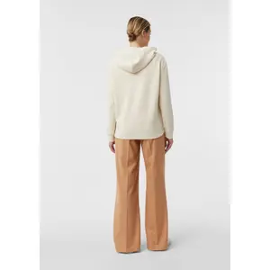 Women's Oversized Scuba Fabric Hoodie COMMA image-4