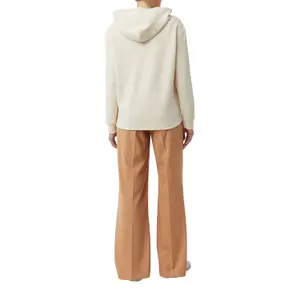 Women's Oversized Scuba Fabric Hoodie COMMA image-5