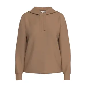 Women's Oversized Scuba Fabric Hoodie COMMA image-0