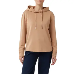 Women's Oversized Scuba Fabric Hoodie COMMA image-2