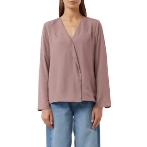 Classic Fluid Blouse in Premium Fabric Women COMMA image-2