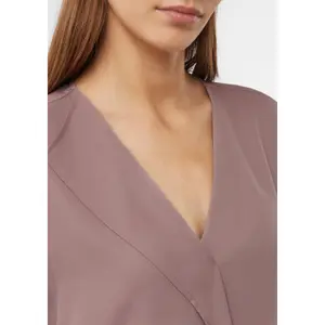 Classic Fluid Blouse in Premium Fabric Women COMMA image-3