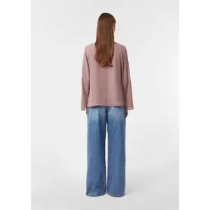 Classic Fluid Blouse in Premium Fabric Women COMMA image-4