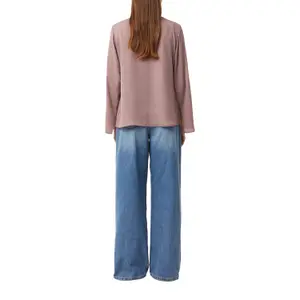 Classic Fluid Blouse in Premium Fabric Women COMMA image-5