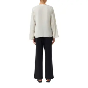 Classic Fluid Blouse in Premium Fabric Women COMMA image-5