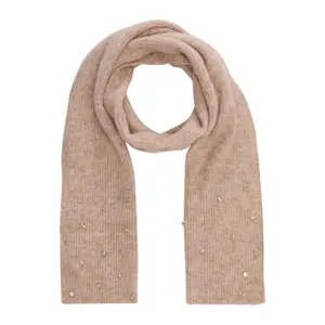 Soft Scarf Adorned with Gemstones Women COMMA image-0