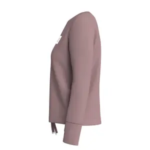Modern Lace-Up Sweatshirt with Artistic Print Women COMMA image-6