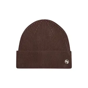 Knitted Beanie with Tag Women's COMMA image-0
