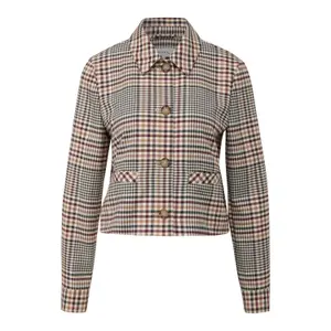 Women's Checked Short Jacket COMMA image-0