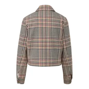 Women's Checked Short Jacket COMMA image-1